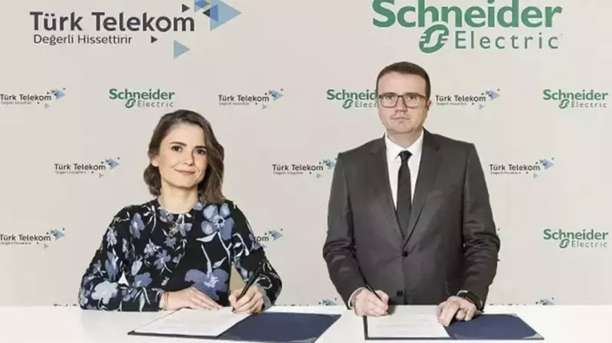 TÜRK TELEKOM VE SCHNEIDER ELECTRIC’DEN ENDÜSTRIYEL OTOMASYON ANLAŞMASI